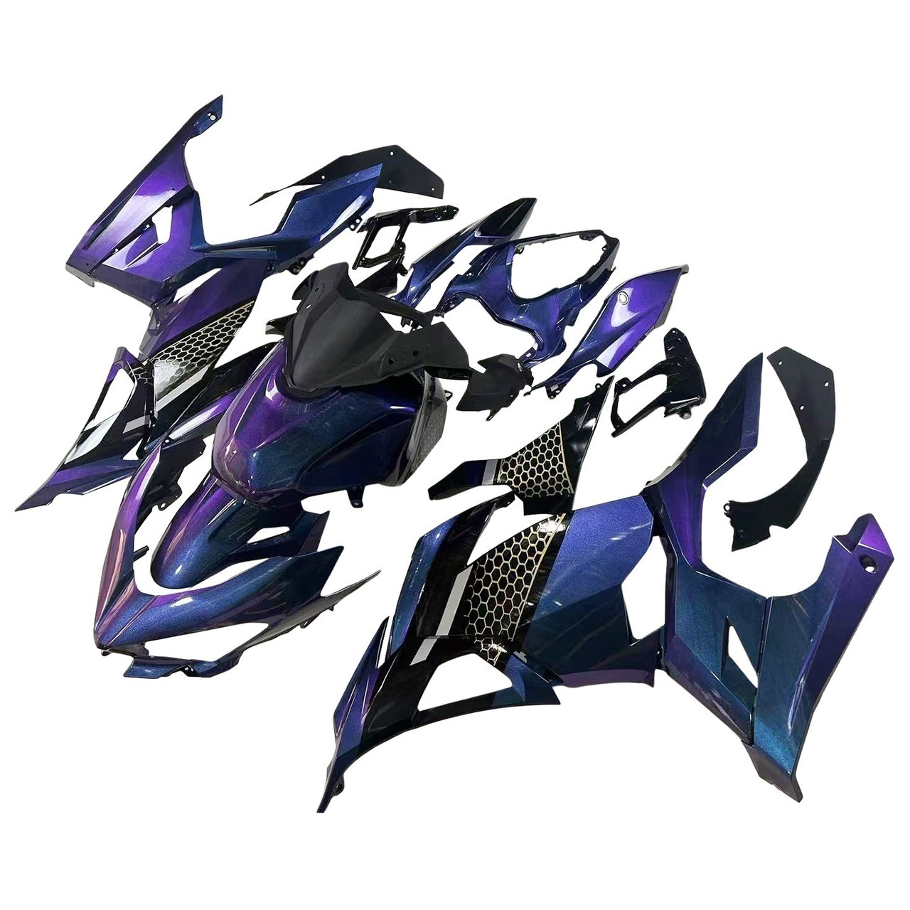 2018-2023 Kawasaki EX400/Ninja400 Amotopart Fairing Kit Generic #138