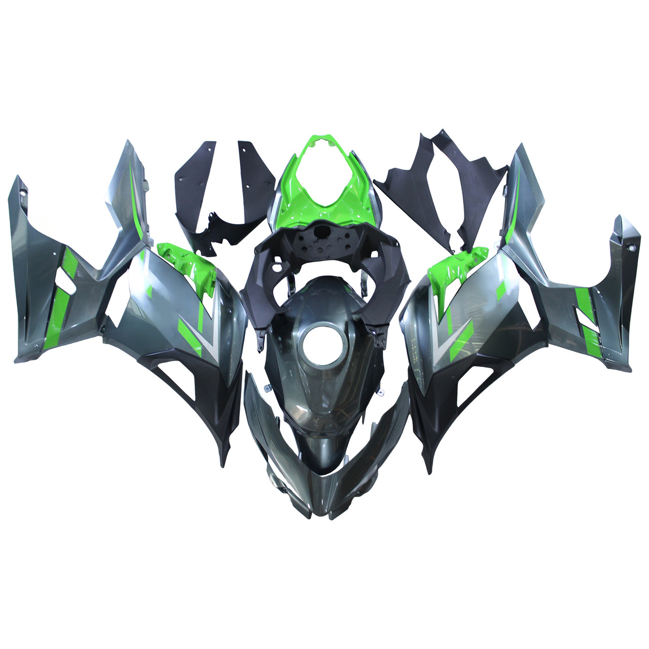 2018-2023 Kawasaki EX400/Ninja400 Amotopart Fairing Kit Generic #143