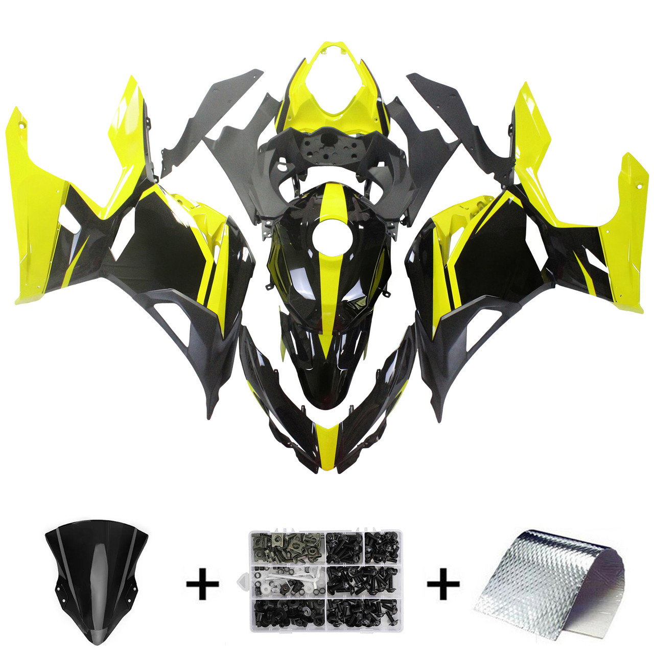 2018-2023 Kawasaki EX400/Ninja400 Amotopart Fairing Kit Generic #153