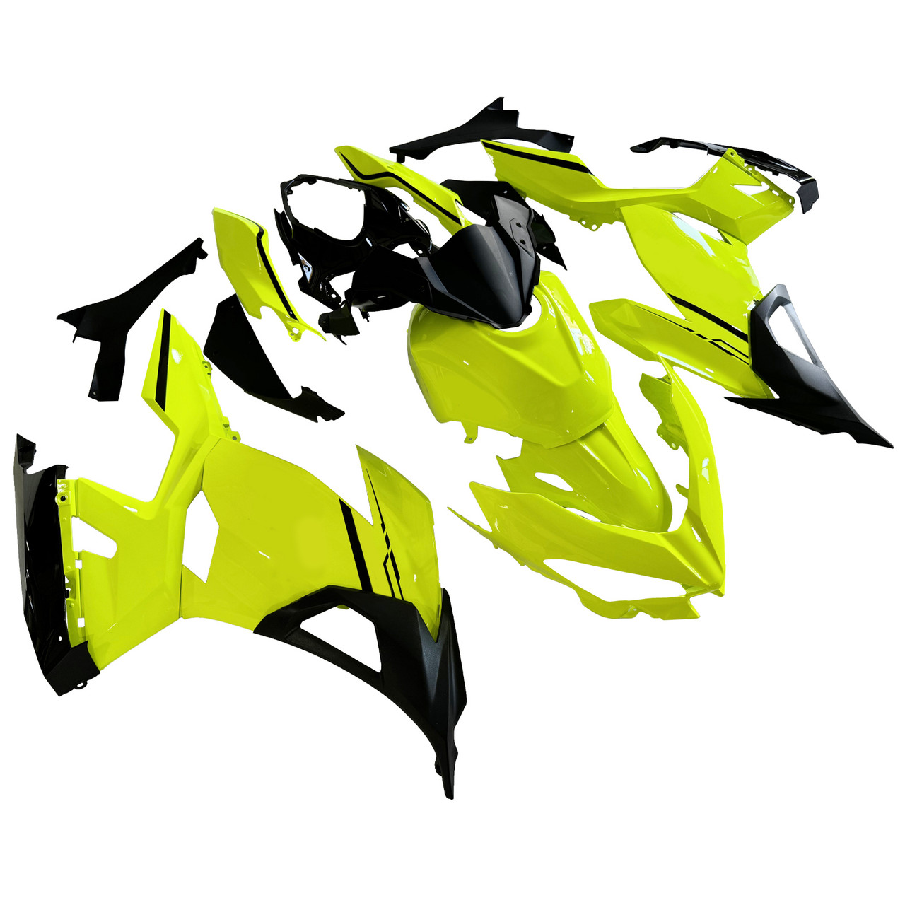 2018-2023 Kawasaki EX400/Ninja400 Amotopart Fairing Kit Generic #154