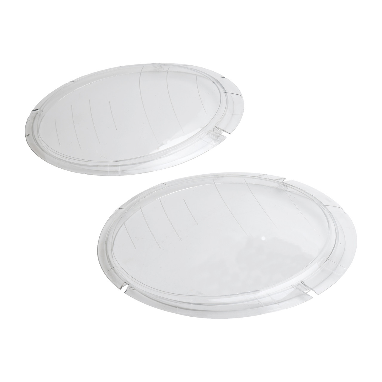 Left +Right Headlight Lens Plastic Cover Shell 63126911701 02 For Mini Cooper R50 R53