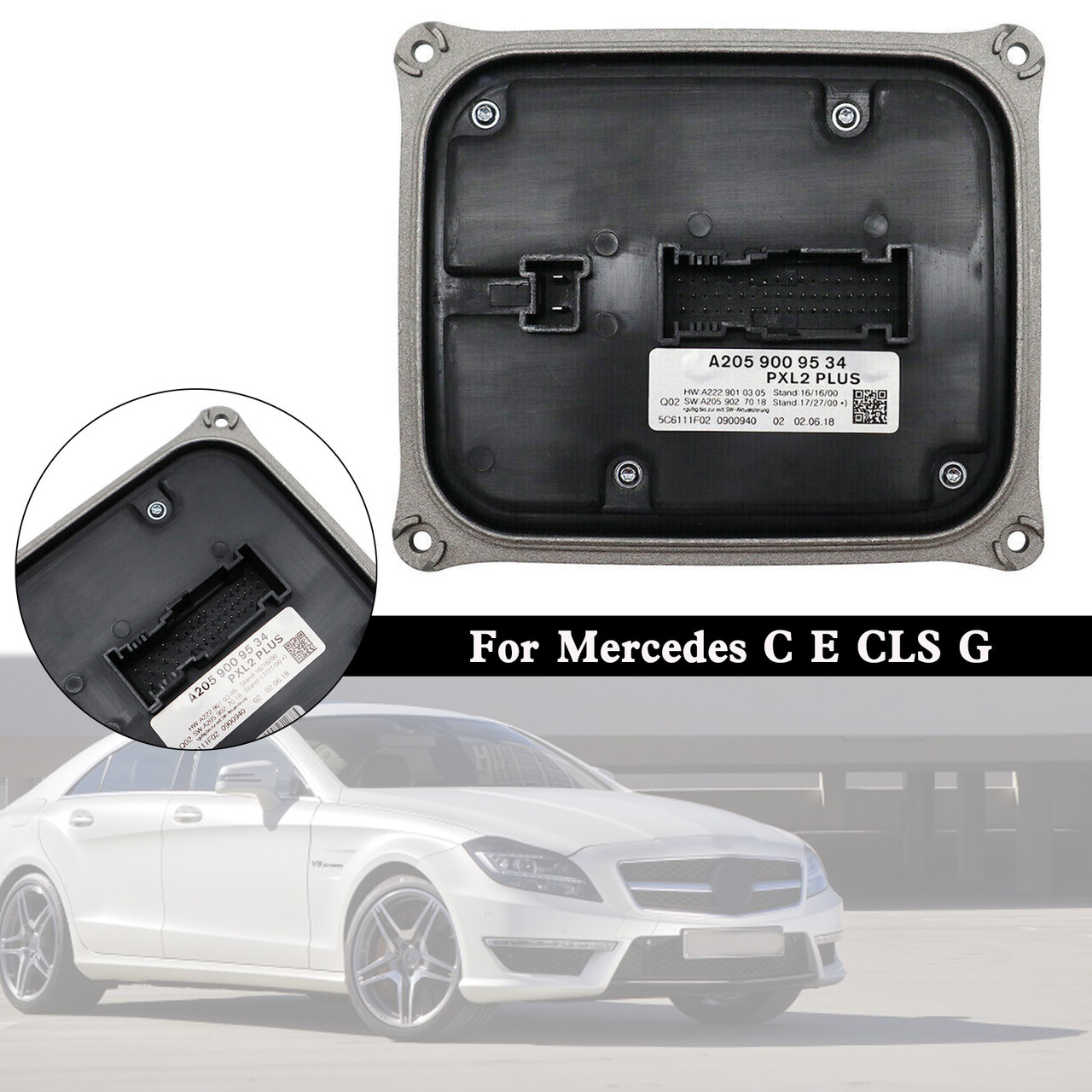 Headlight Ballast Control Module Unit A2059009534 For Mercedes C E CLS G