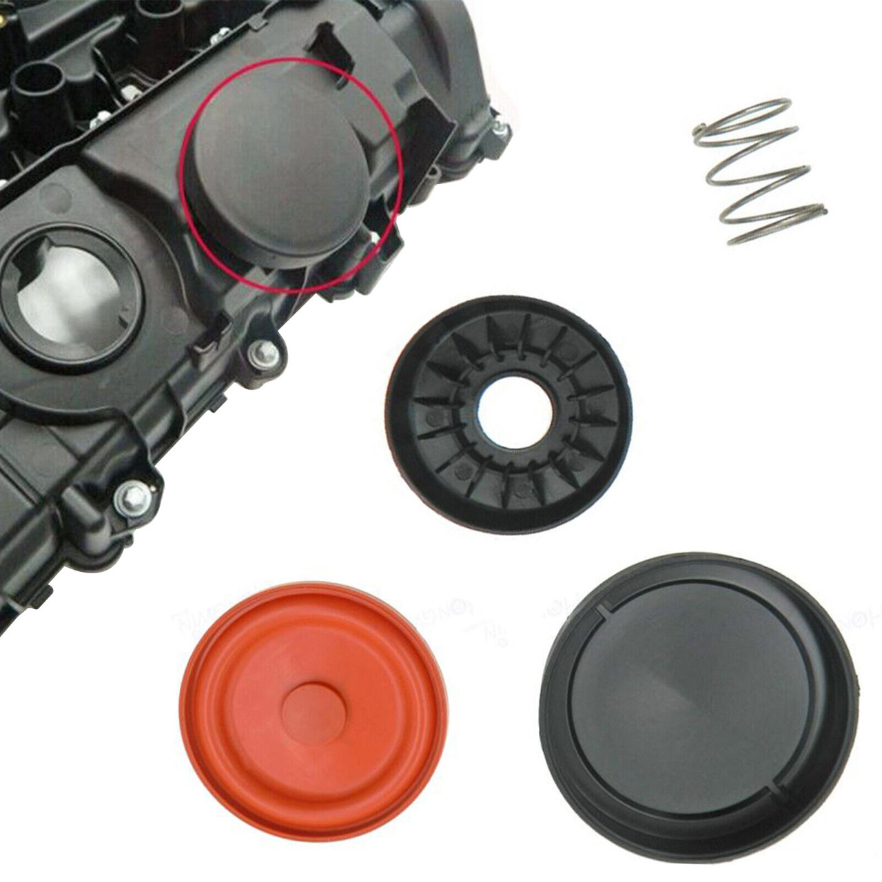 PCV Valve Cover Repair Kit 11127645173 For BMW B58 F23 F30 F31 F34 G30 G11 G12