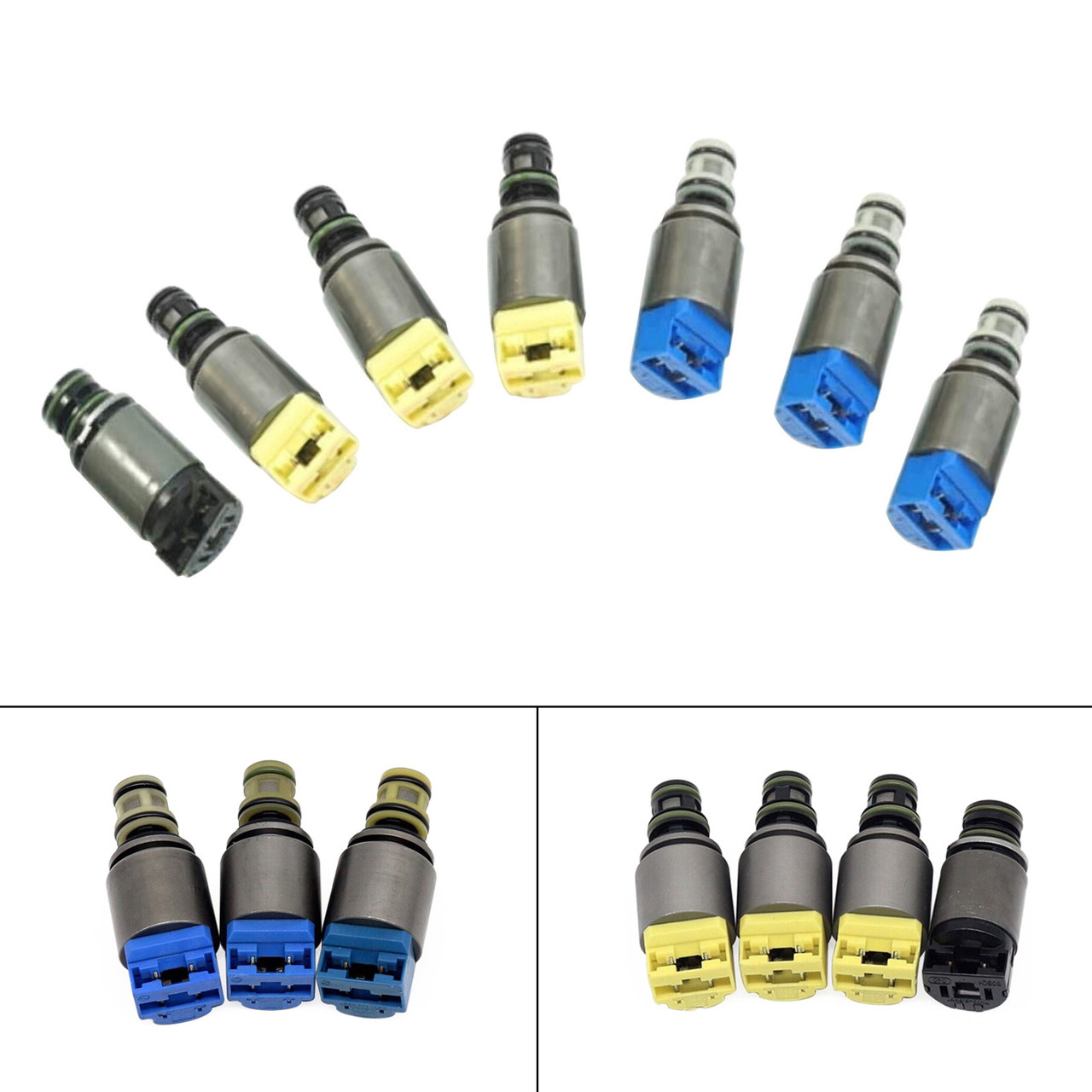 7PCS Automatic Transmission Solenoid Kit 1068298044 For BMW X5 E36