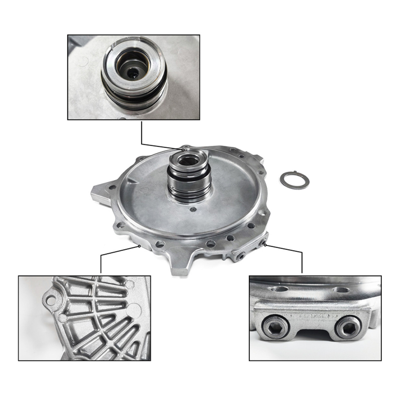 4F27E FN4A-EL Transmission REAR COVER Aluminum 1999-UP 4 SPEED