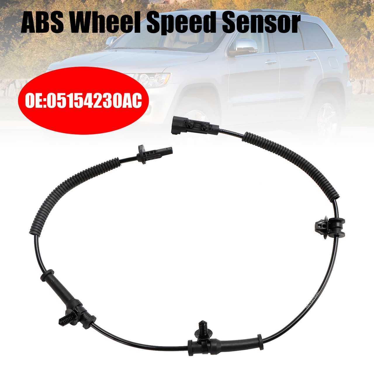 ABS Wheel Speed Sensor Rear Right & Left For Grand Cherokee 2011-2018 05154230AC