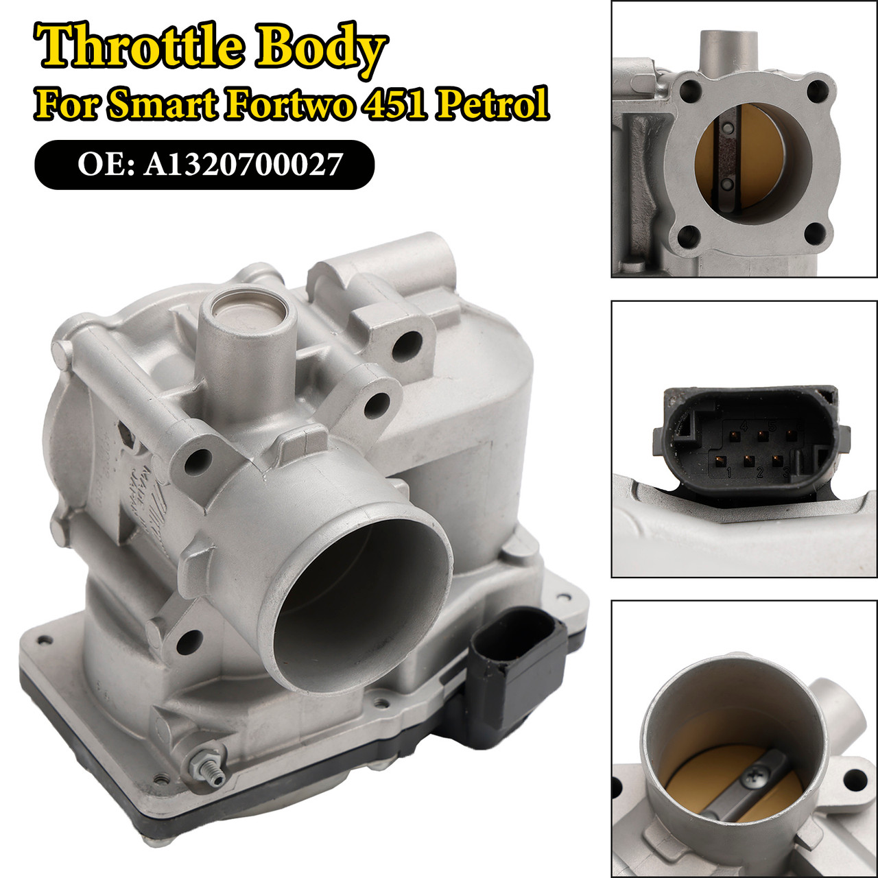 Throttle Body A1320700027 For Smart Fortwo 1.0L Pure/Passion 2008-2015