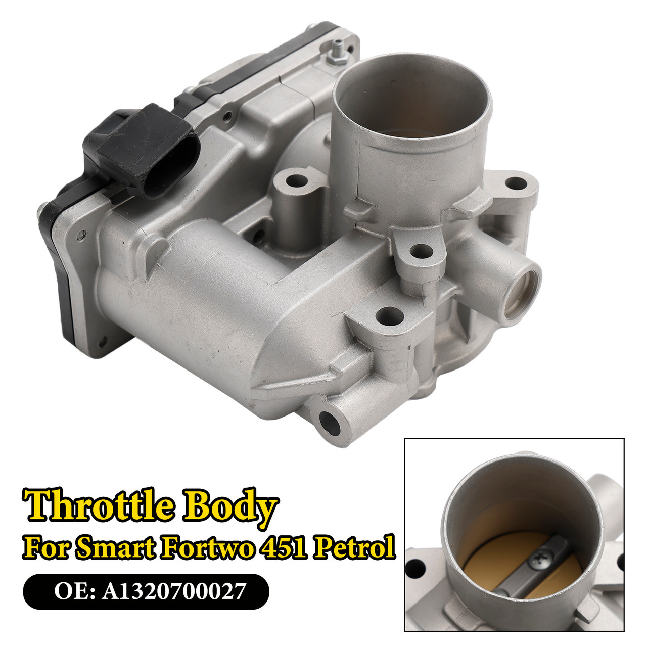 Throttle Body A1320700027 For Smart Fortwo 1.0L Pure/Passion 2008-2015