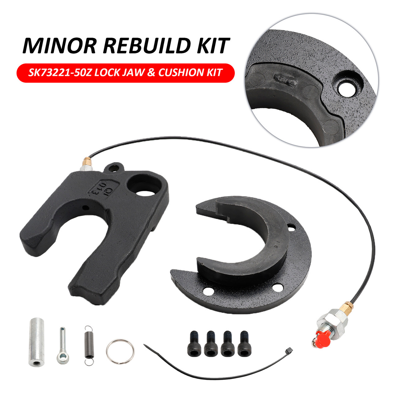 Minor Rebuild Lock Jaw & Cushion Kit SK73221-50Z For Left Hand Jost 5th Wheel