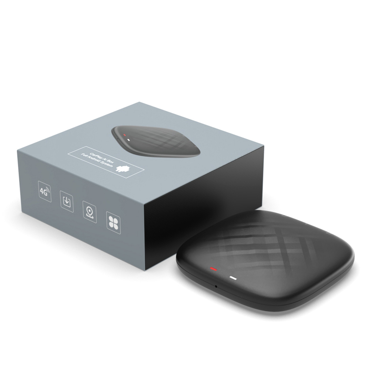 Carlinkit Carplay AI Box Mini Android 11 3+32GB Wireless GPS Bluetooth Adapter