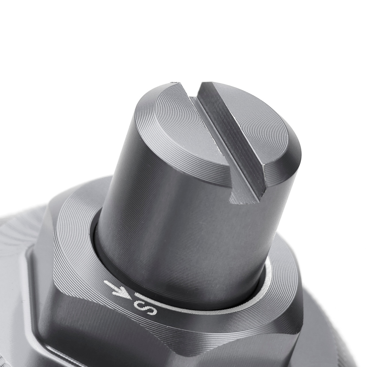 2X Fork Bolt Preload Adjuster Cap Screw Titanium For Yamaha Mt-03 Mt 03 19-23