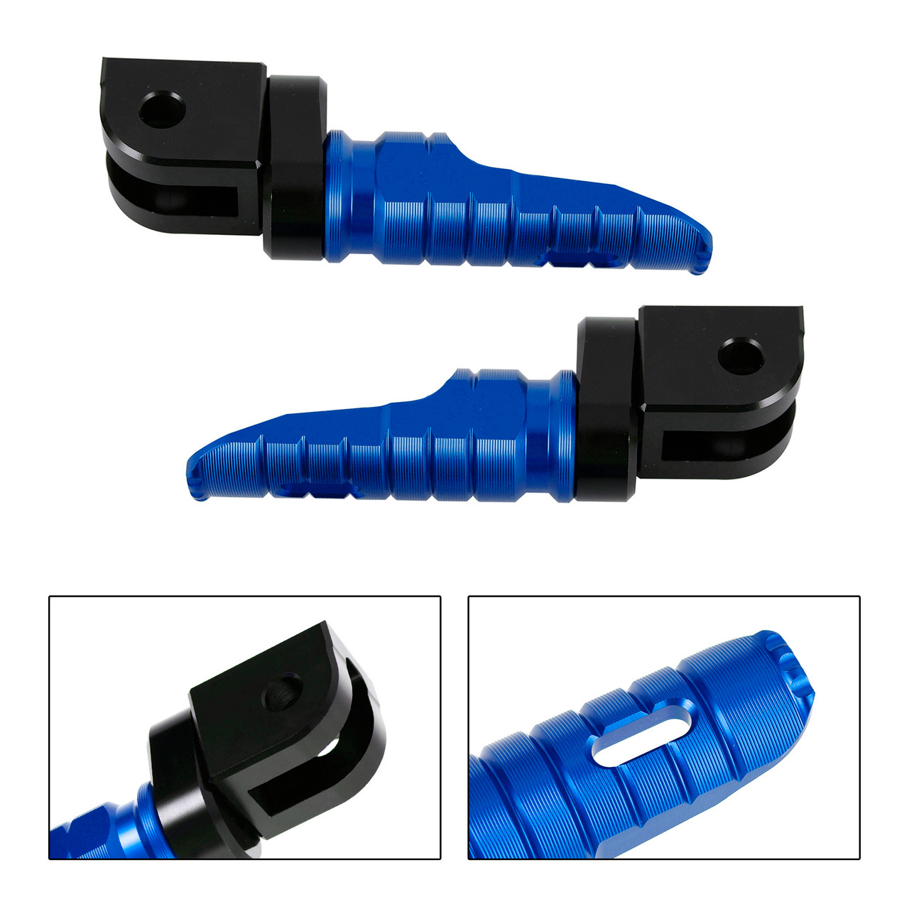 Front Footrests Foot Peg fit for VOGE 250RR 350AC 525AC 2022 300AC 500AC 21-22 Blue