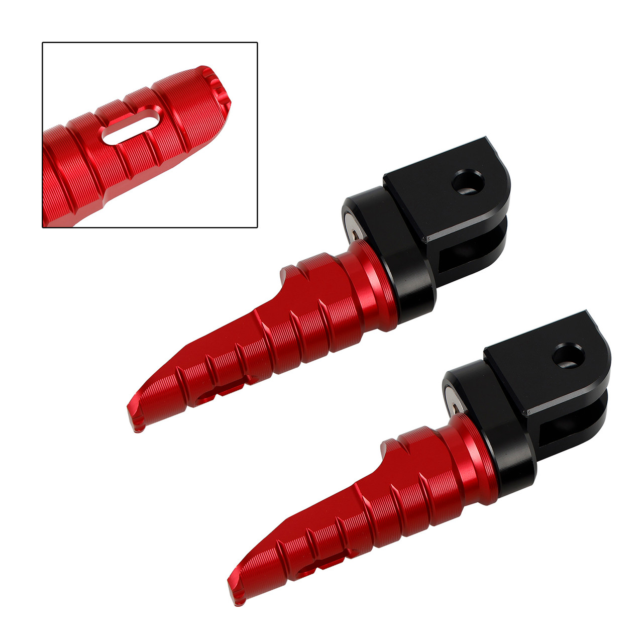 Front Footrests Foot Peg fit for VOGE 250RR 350AC 525AC 2022 300AC 500AC 21-22 Red