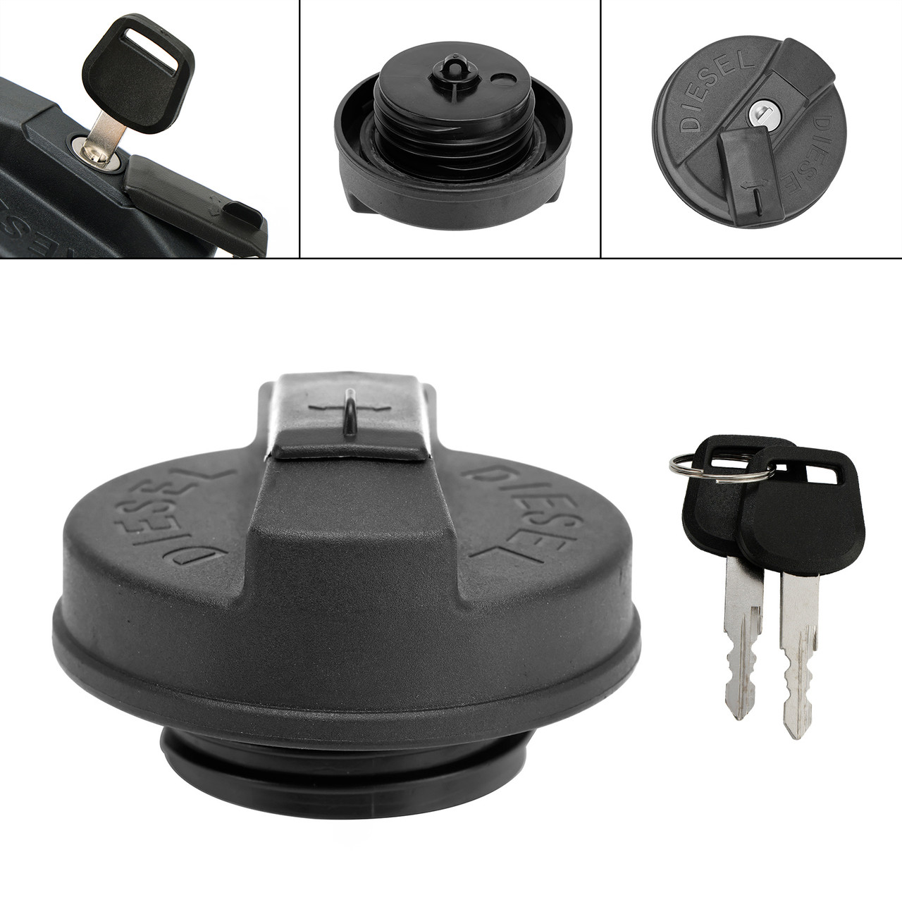 Fuel Tank Cap 332/F4780 331/11403 For JCB Backhoe Loader 3C 3CX 3D