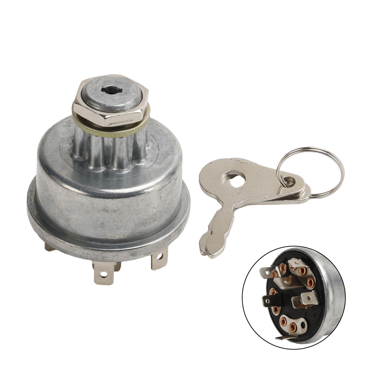 Ignition Key Switch E7NN11N501AB For Ford 2000 3000 3600 3610 4140