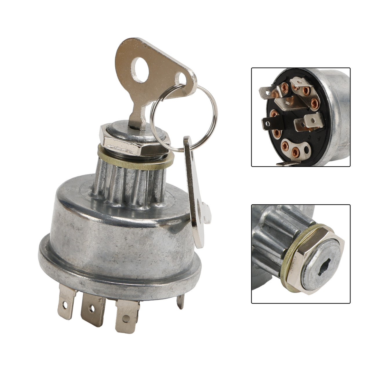 Ignition Key Switch E7NN11N501AB For Ford 2000 3000 3600 3610 4140