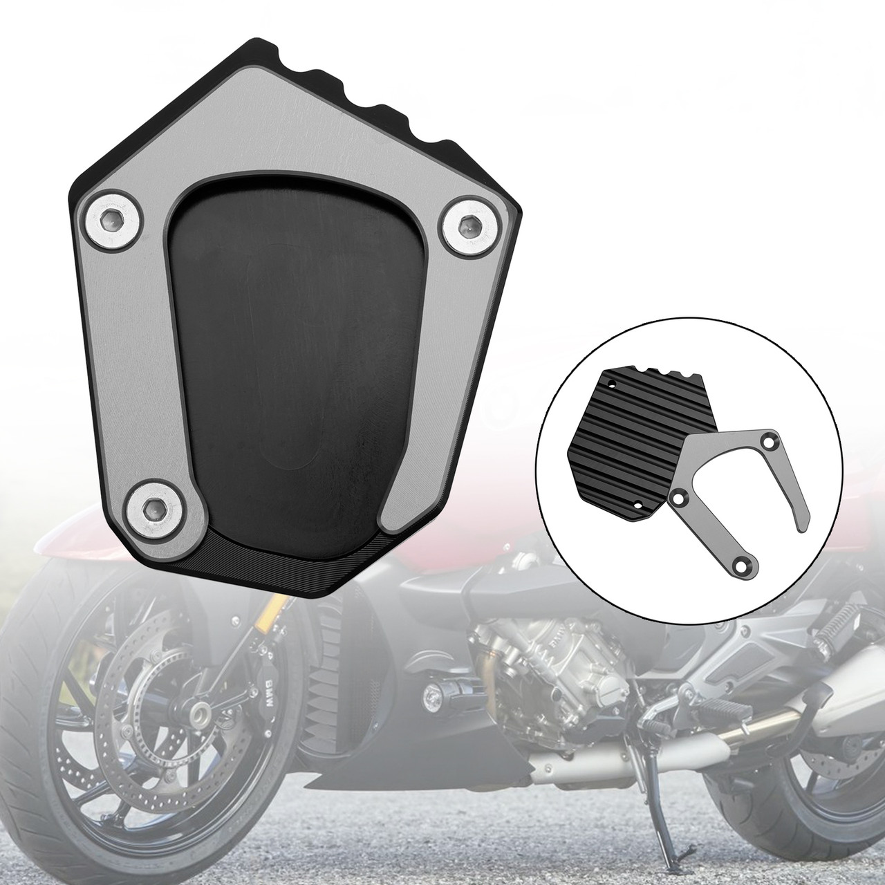 Kickstand Enlarge Plate Pad fit for BMW K1600 2016-2022 TI