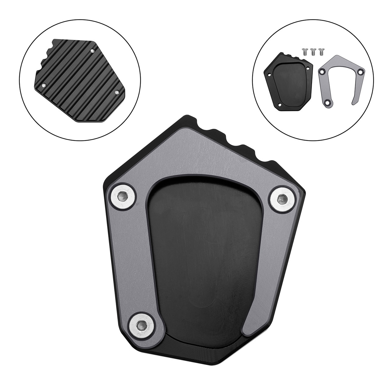 Kickstand Enlarge Plate Pad fit for BMW K1600 2016-2022 TI