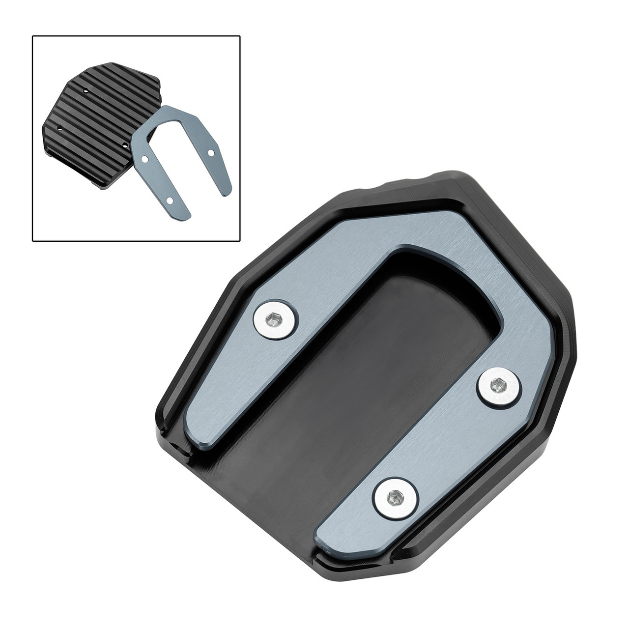 Kickstand Enlarge Plate Pad fit for Kawasaki Vulcan S 650 VN650 2015-2021 TI