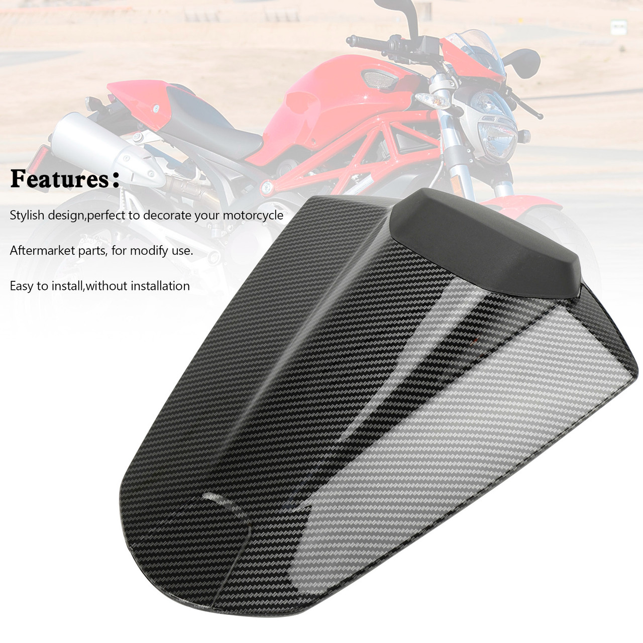 Tail Rear Seat Cover Fairing Cowl For Ducati Monster 950 937 2021-2023 CBN