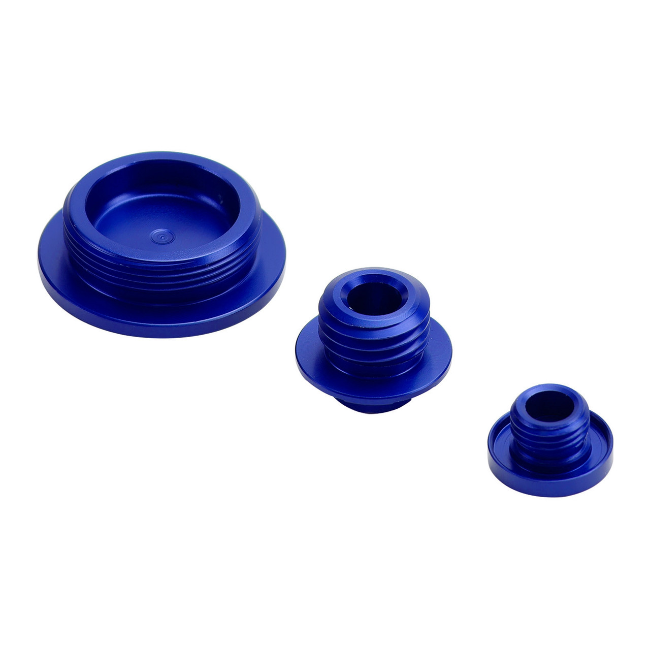 Blue Billet Engine Plug Kit For Yamaha YZ250F YZ250FX YZ450F YZ450FX 2014-2022