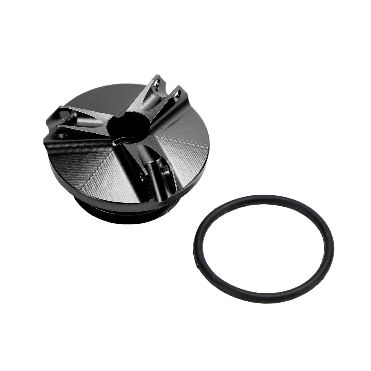 Billet Oil Filler Cap Black For Yamaha MT-03 MT03 MT-07 MT07 MT-10 / SP MT-25