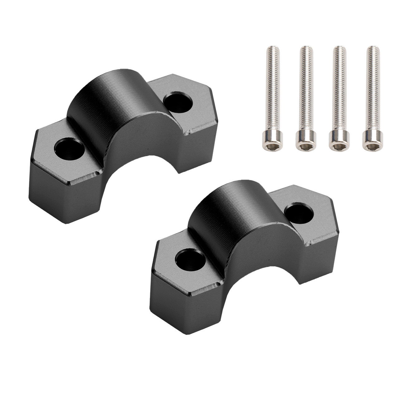 Black Handlebar Risers Height up 25mm for BMW F 850 GS / ADVENTURE 2018-2023