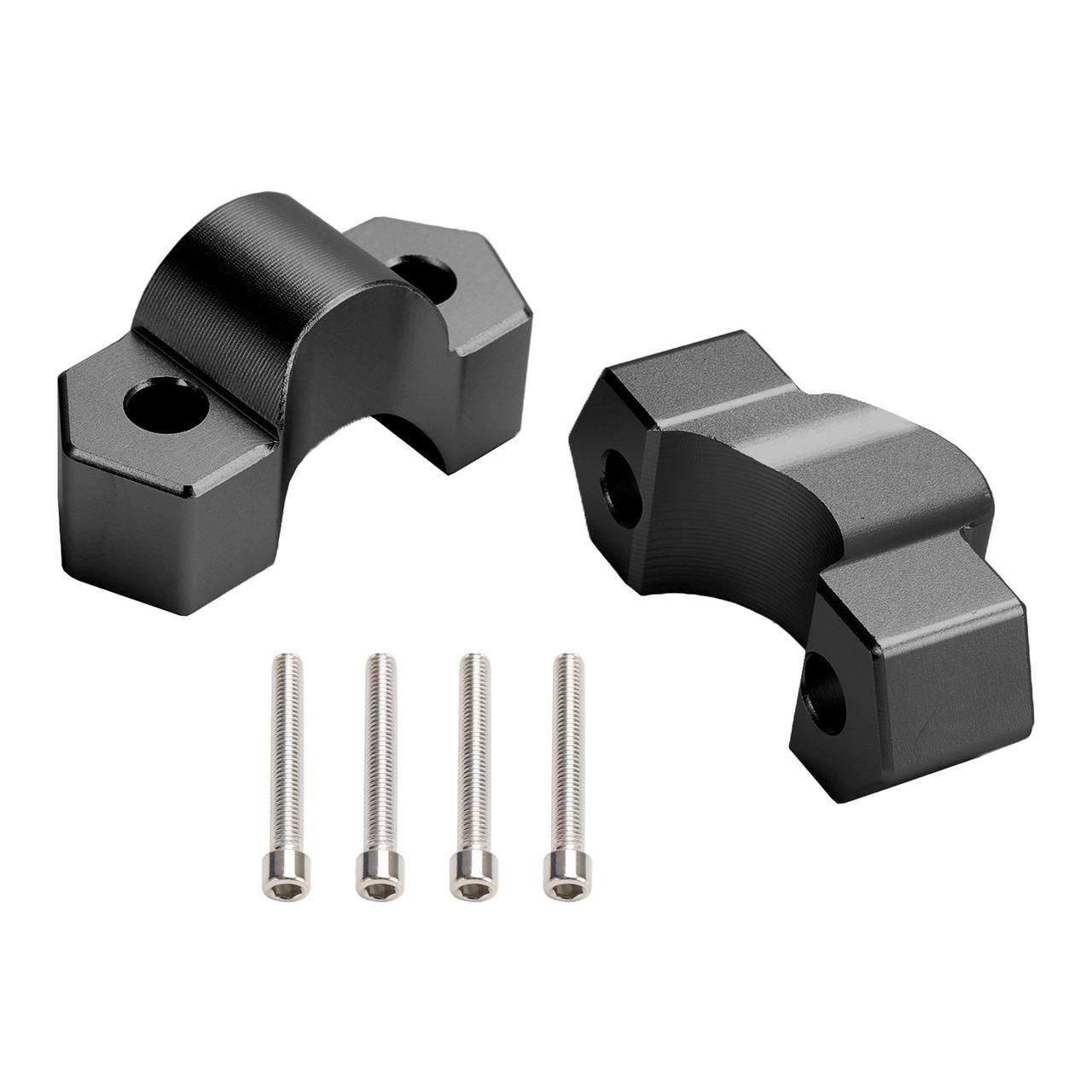 Black Handlebar Risers Height up 25mm for BMW F 850 GS / ADVENTURE 2018-2023