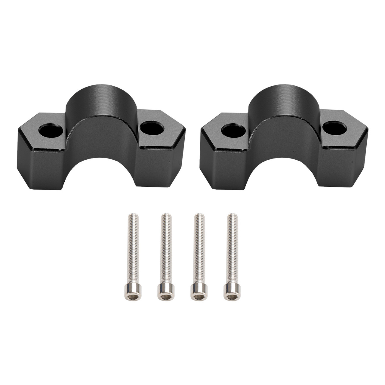 Black Handlebar Risers Height up 25mm for BMW F 850 GS / ADVENTURE 2018-2023