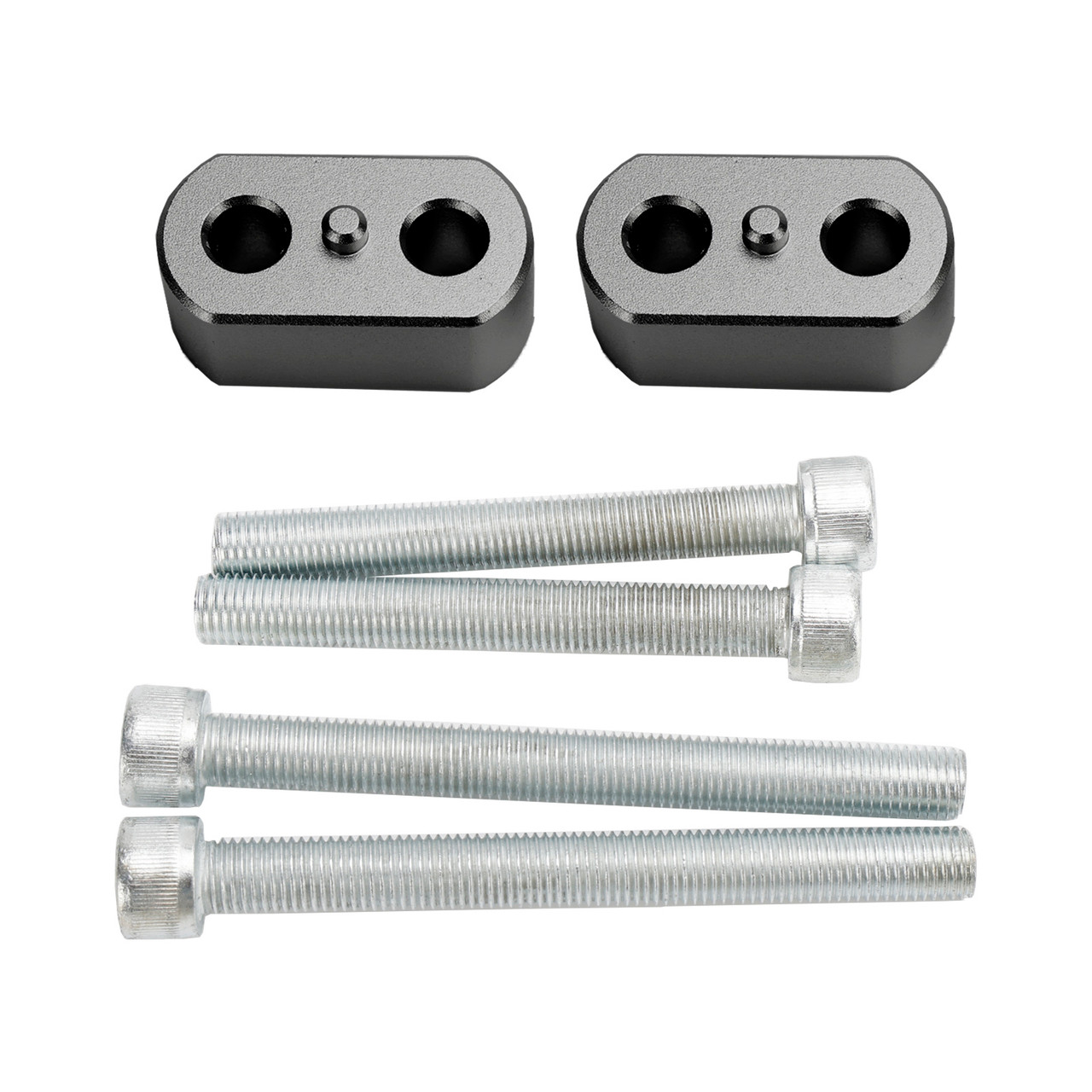 Black Handlebar risers 20 mm for Tiger 800 & XC,XCa,XCx,XR,XRt,XRx 2010-2020