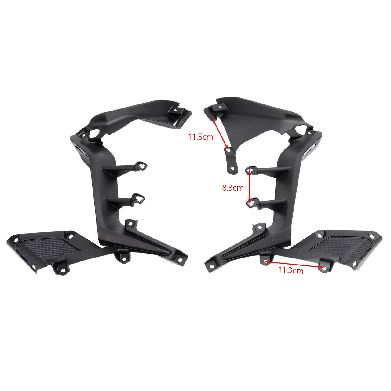 Unpainted side frame Cover Panel Fairing Cowl for Honda CBR650R 2019-2023