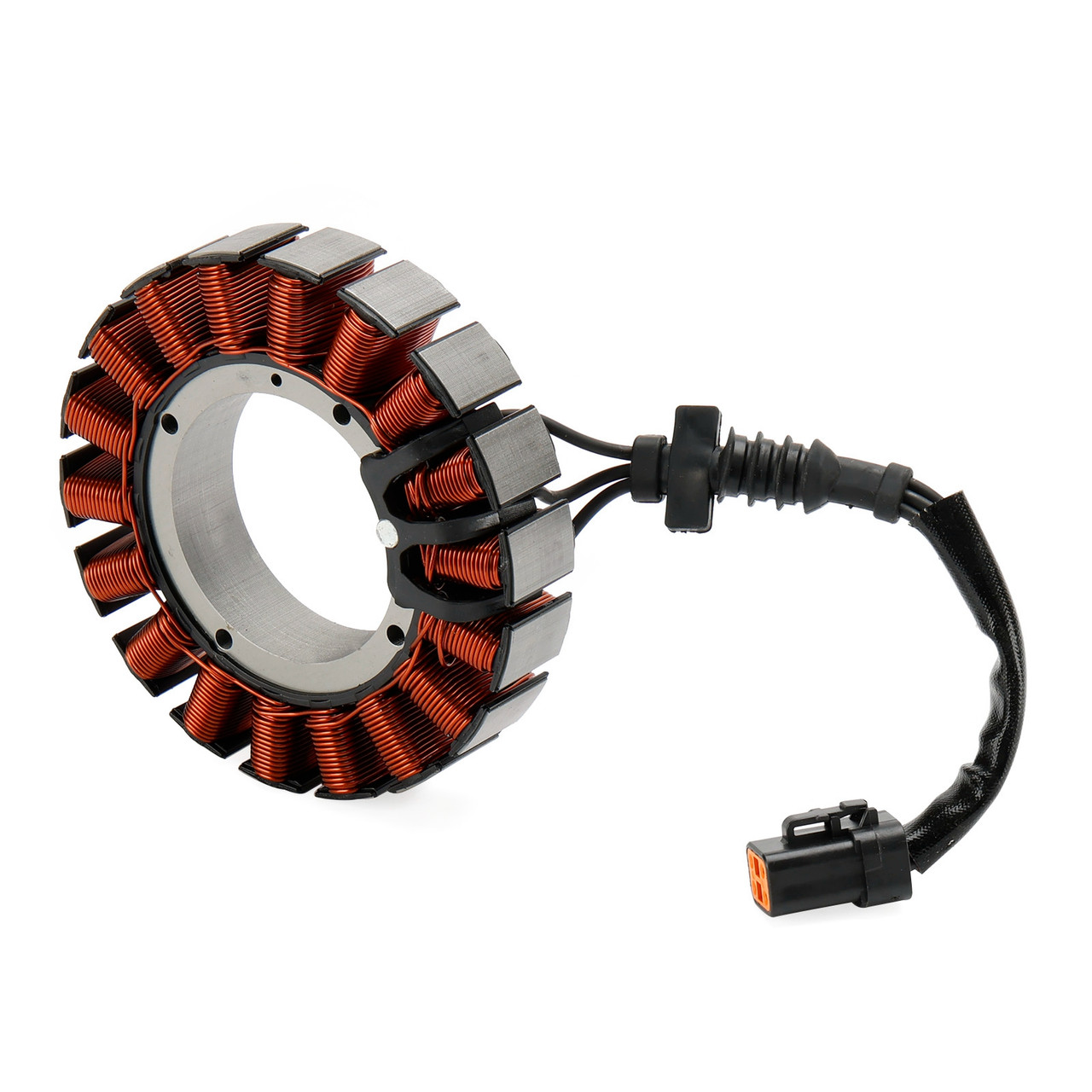 3 Phase 40 Amp Stator For 2007 Softail and Dyna models. Replaces 30017-07