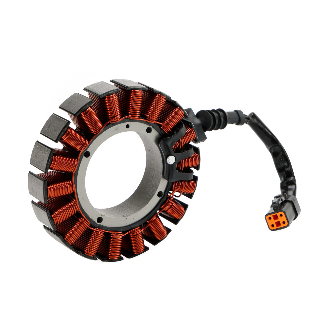 3 Phase 40 Amp Stator For 2007 Softail and Dyna models. Replaces 30017-07