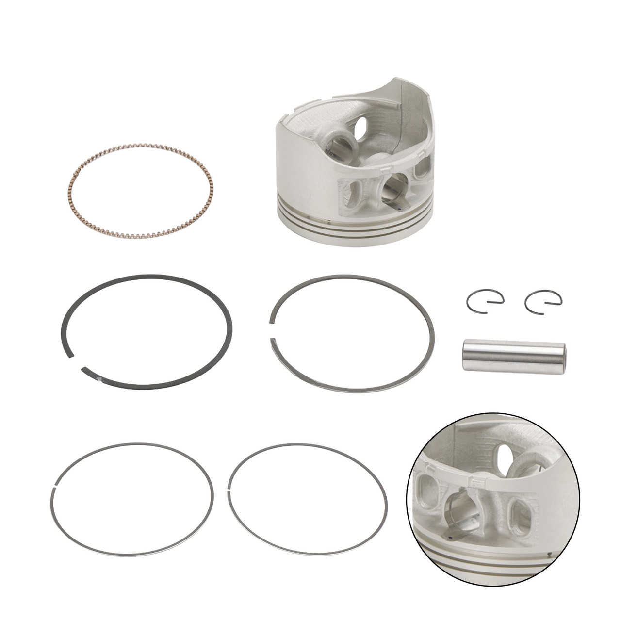 Piston Ring Rebuild Kit Std Bore 78.5mm For Honda Rancher TRX350FE TE 00-06