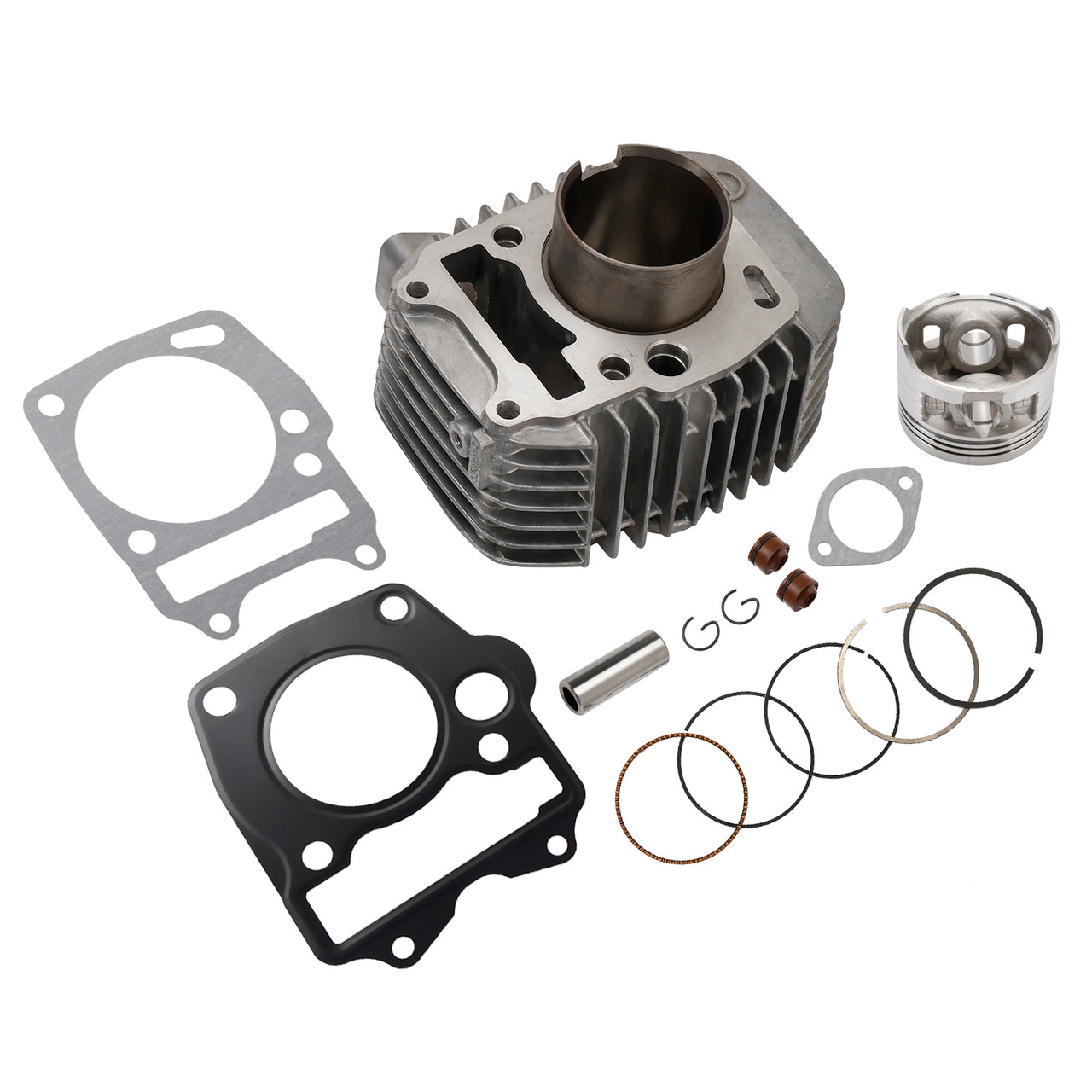 52.4mm Cylinder Barrel Piston Gasket Kit For Honda ANF125 Innova 125 2003-2013