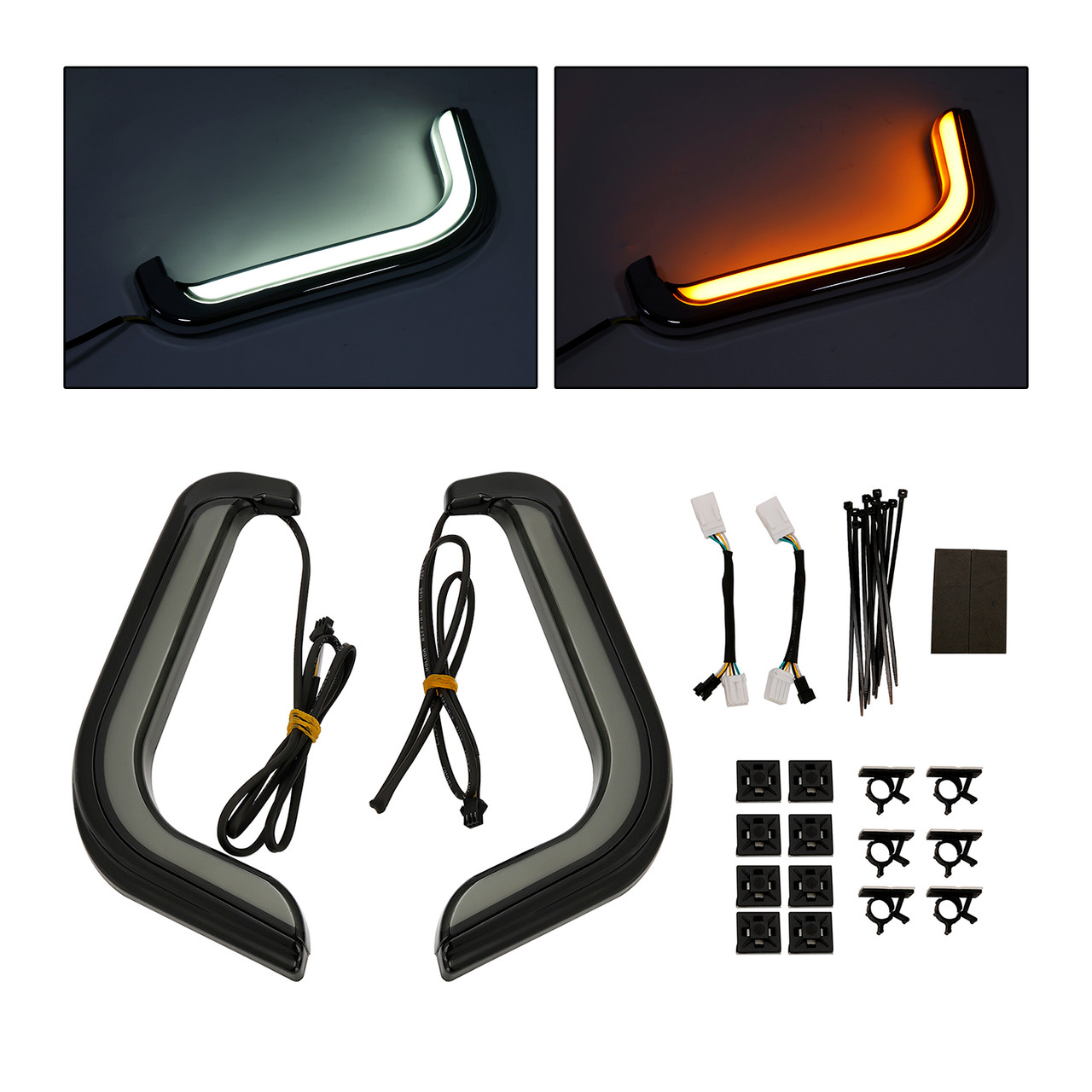 Kuryakyn Tracer Lower Accent Lights 2956 For FLHTCU Electra Glide 2006-2013 BLK