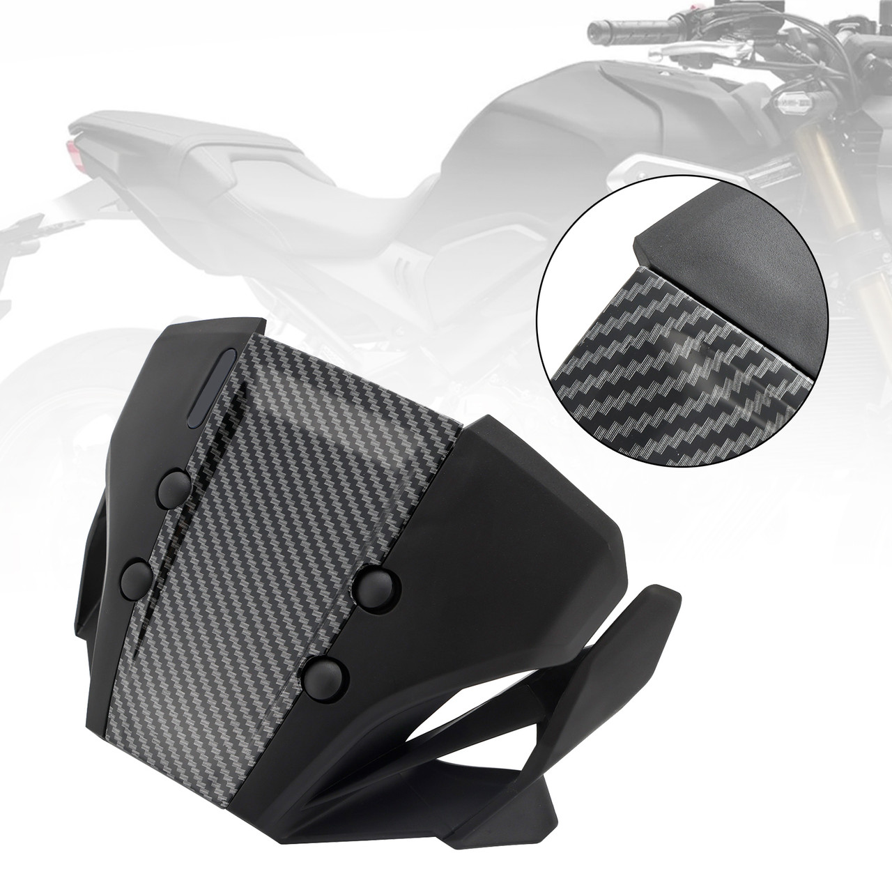 ABS Motorcycle Windshield WindScreen fit for HONDA CB650R 2019-2022 CBN