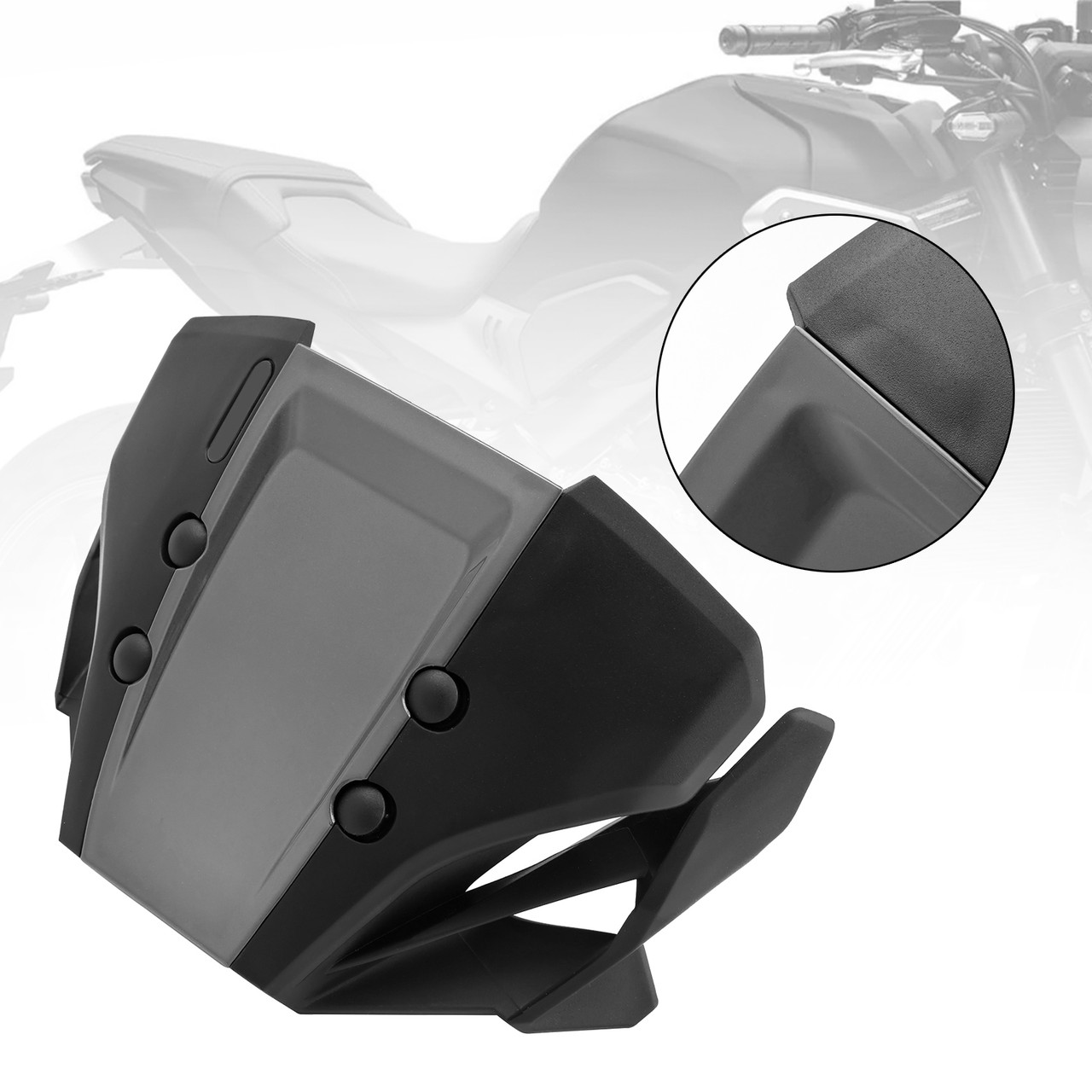 ABS Motorcycle Windshield WindScreen fit for HONDA CB650R 2019-2022 TI