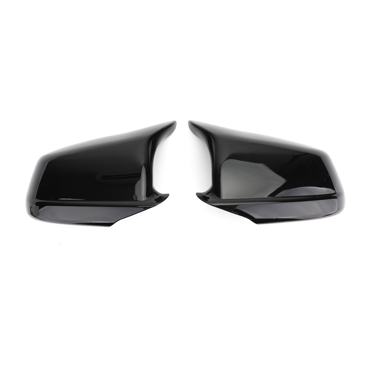 Door Side Wing Mirror Cover Cap Black For BMW 5 Series F10/F11/F18 Pre-LCI 11-13