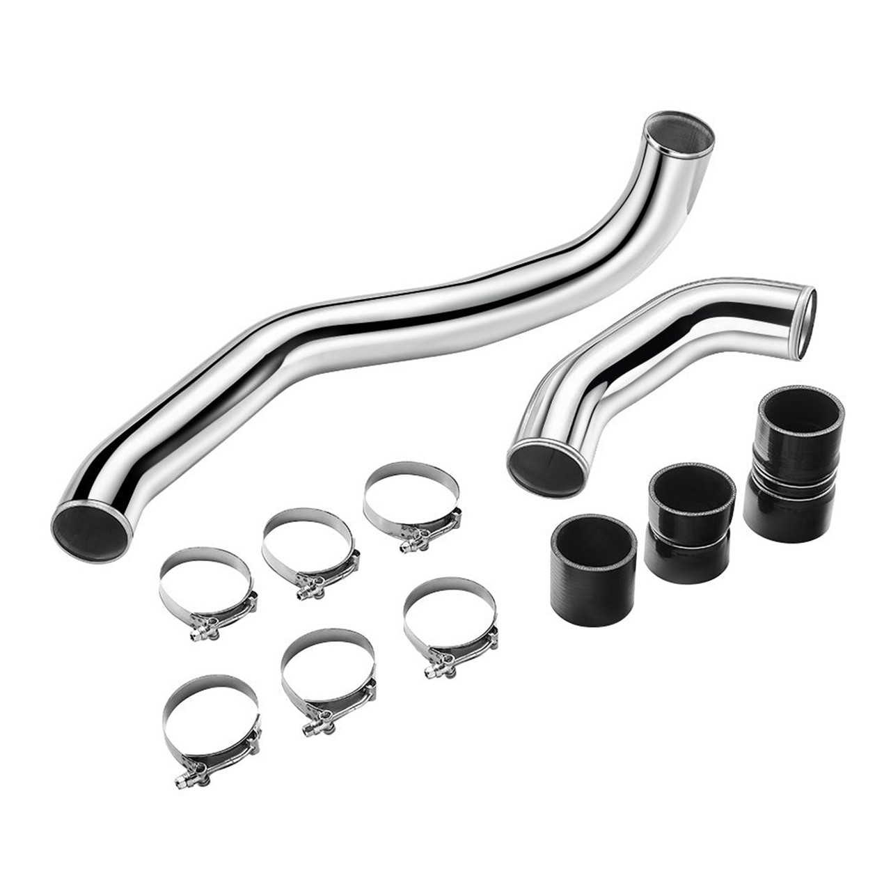 Hot Side Intercooler Pipe Kit For Ford F250 F350 F450 F550 6.4 Diesel 08-10