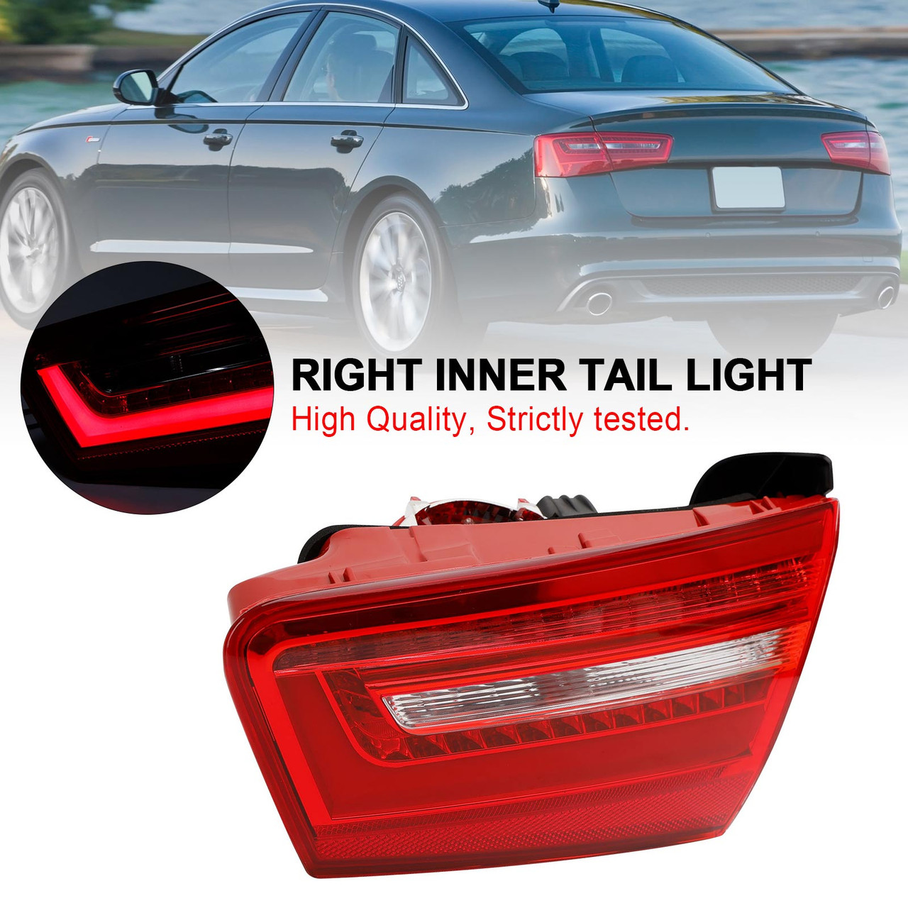 4GD945094 2012-2015 Audi A6 C7 Right Inner Trunk LED Tail Light Lamp