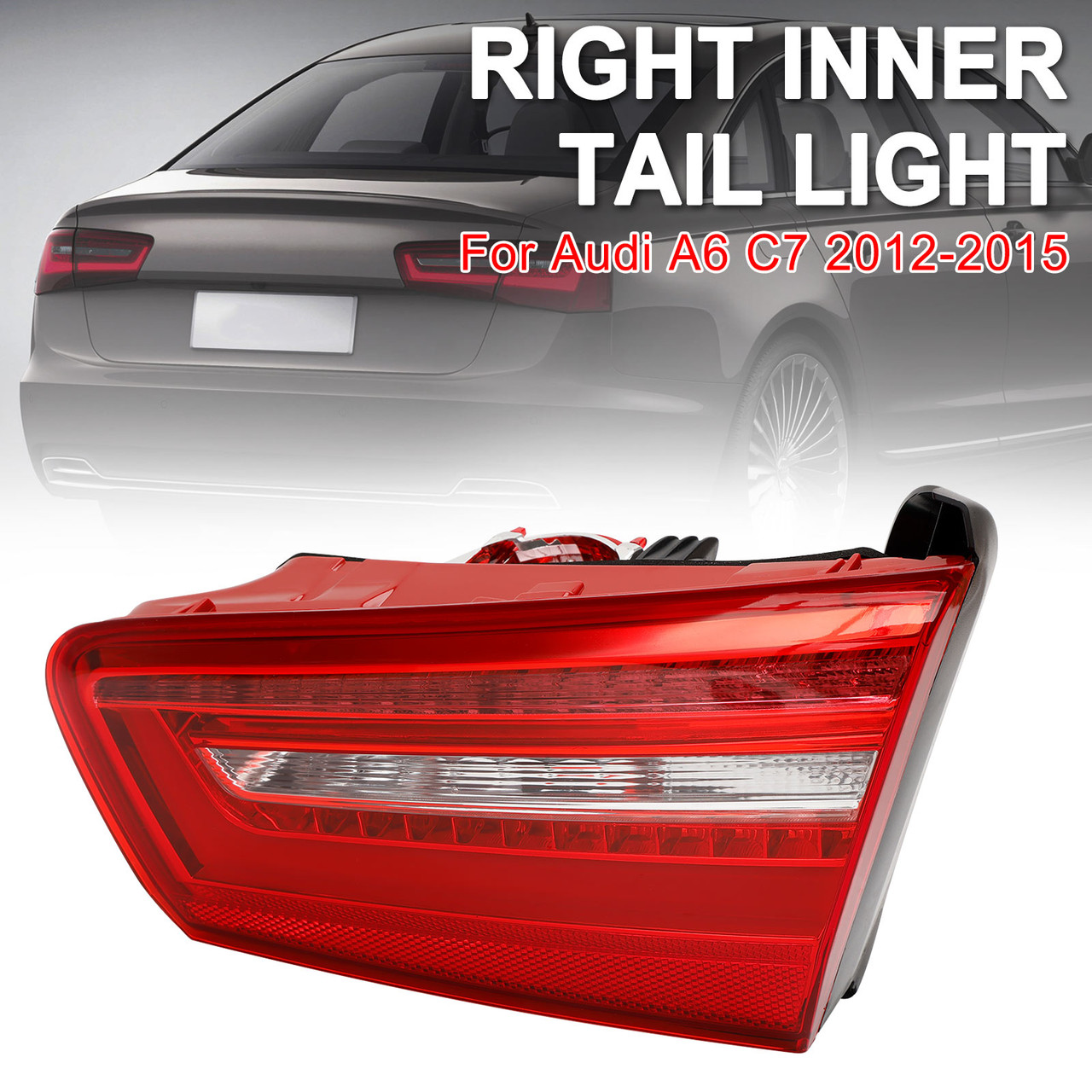 4GD945094 2012-2015 Audi A6 C7 Right Inner Trunk LED Tail Light Lamp