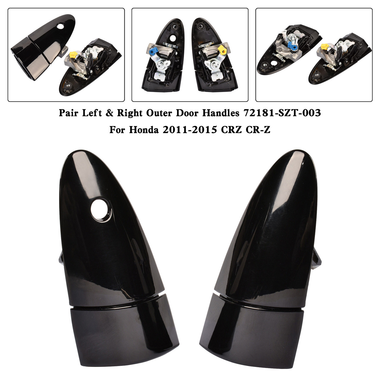 72181-SZT-003 2011-2015 Honda CRZ CR-Z Pair Left & Right Outer