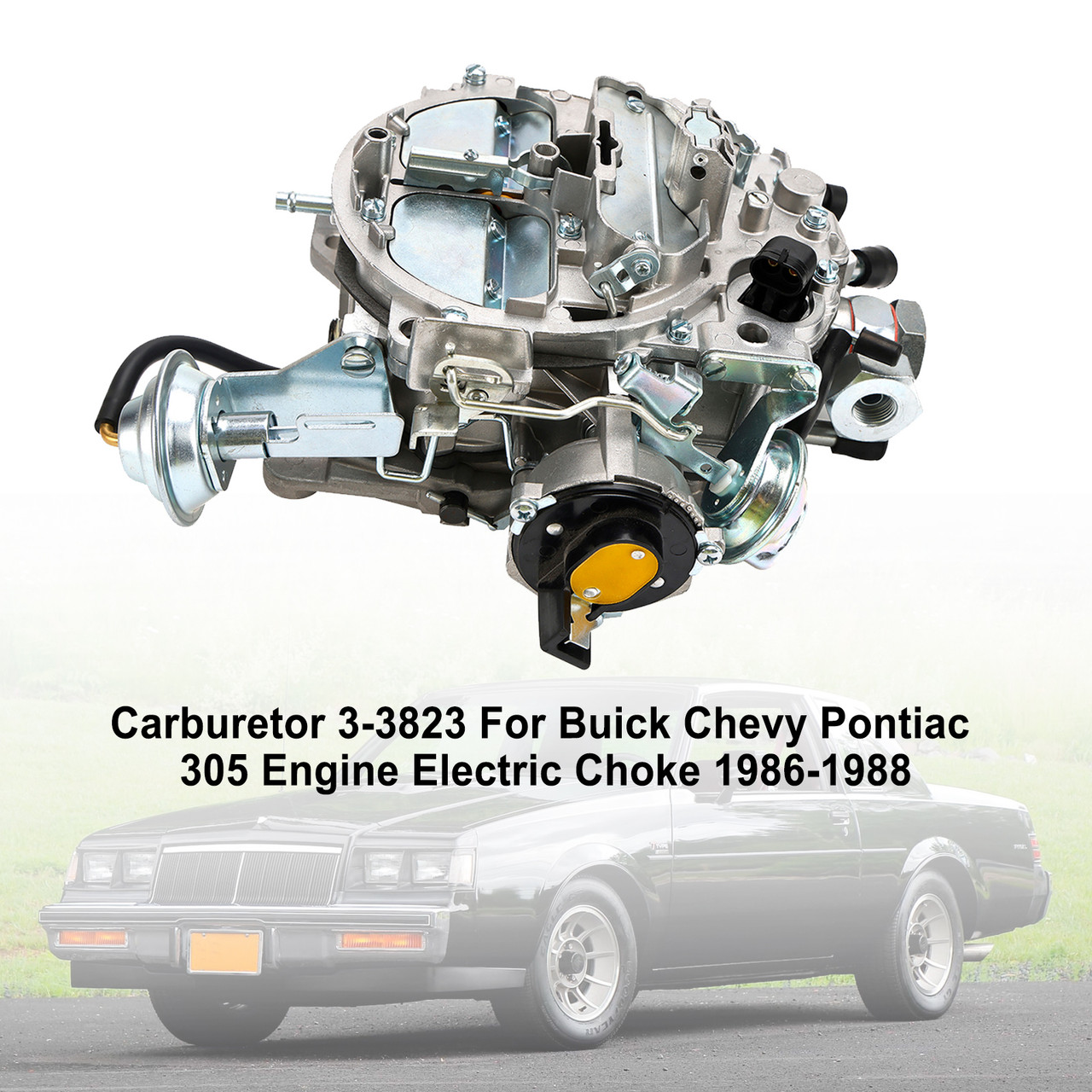 17087132 1986 Pontiac Grand Prix 5.0 Quadrajet Carburetor