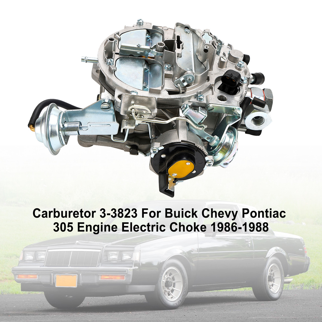 17086005 1987 Chevrolet Monte Carlo 5.0 Quadrajet Carburetor - Mad