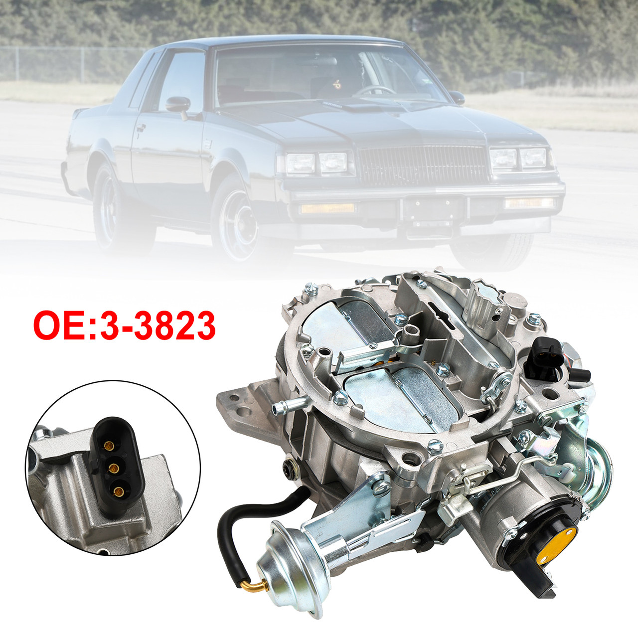 17086005 1987 Chevrolet Monte Carlo 5.0 Quadrajet Carburetor - Mad