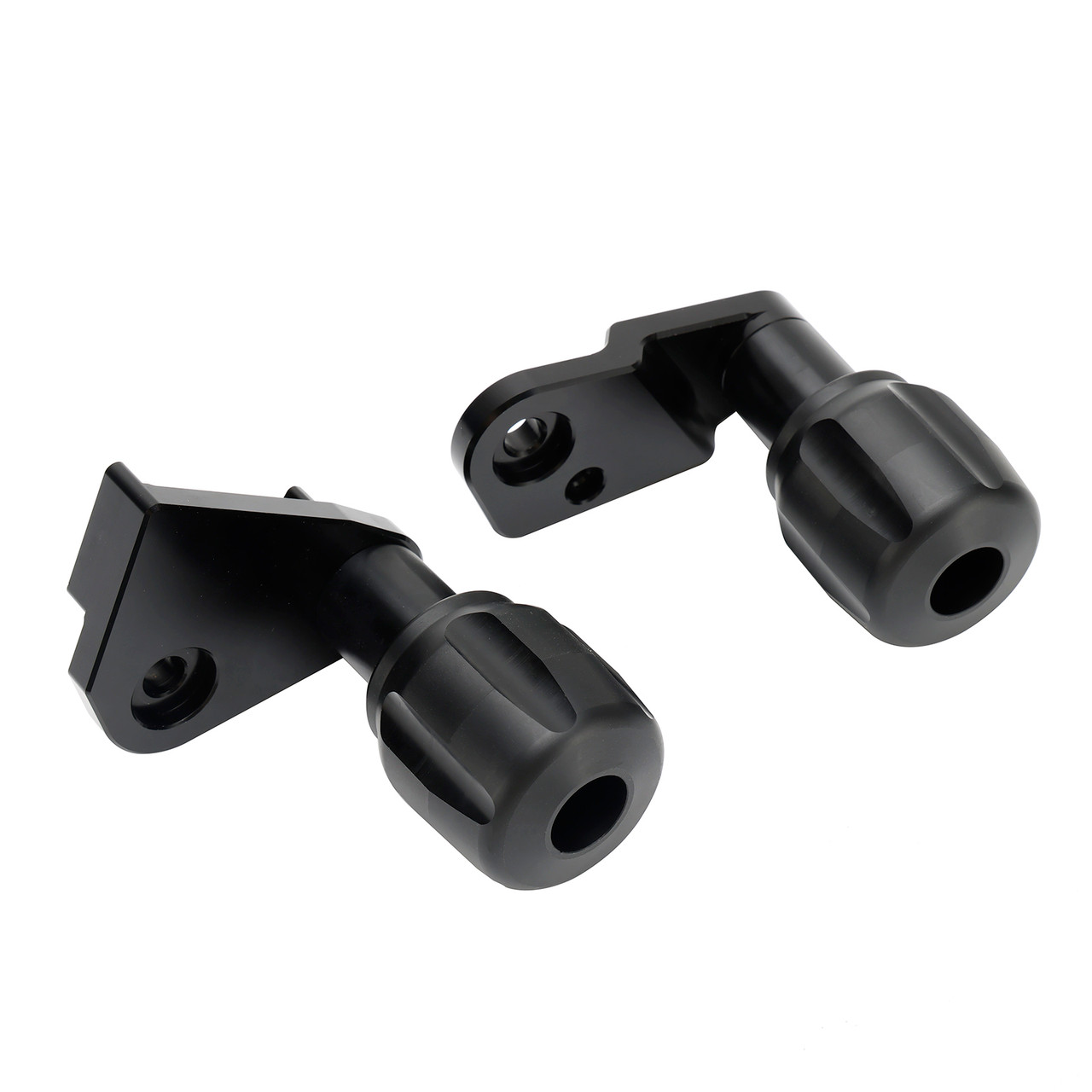 Aluminum Frame Crash Sliders Protection Black Fit For Suzuki Gsx-R 1000 R 17-21