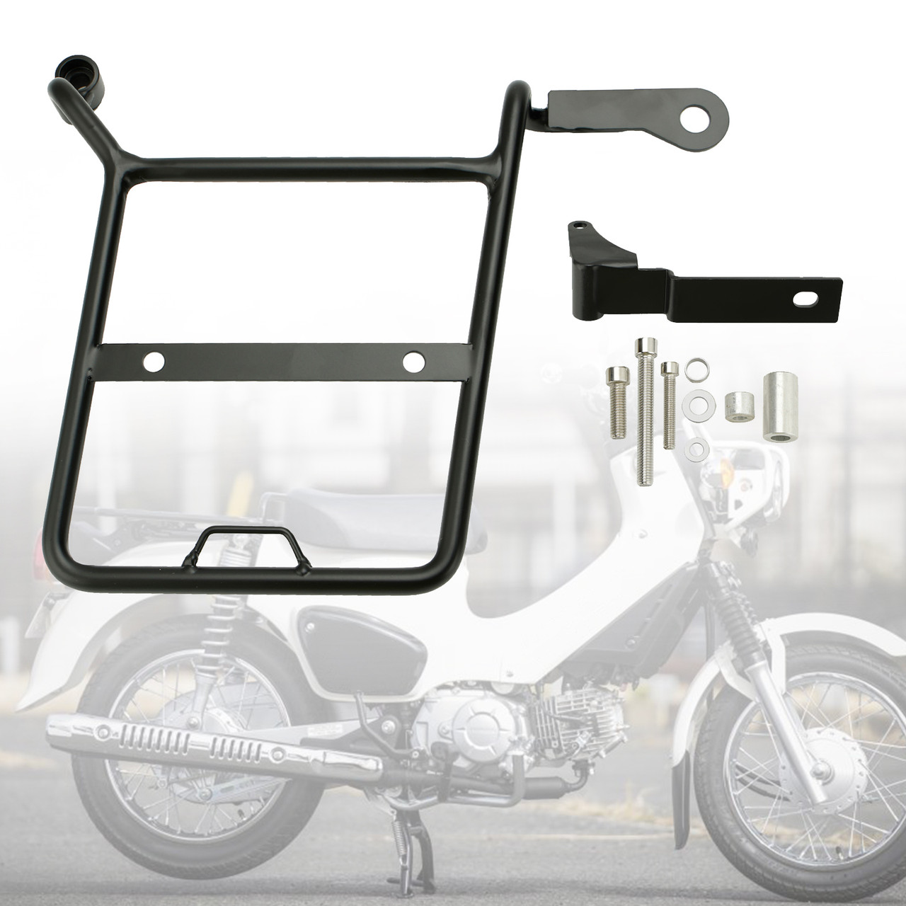 Luggage Rack Side Saddle Bag Mount Bracket Right For Honda Cross Cub Super Cub