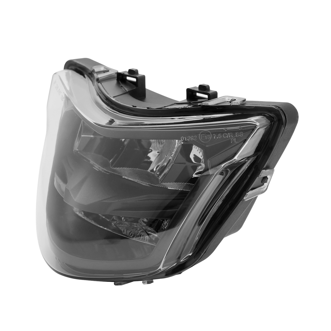 Front Headlight Grille Headlamp Protector Clear For Yamaha Lc150 Y15Zr Scooter