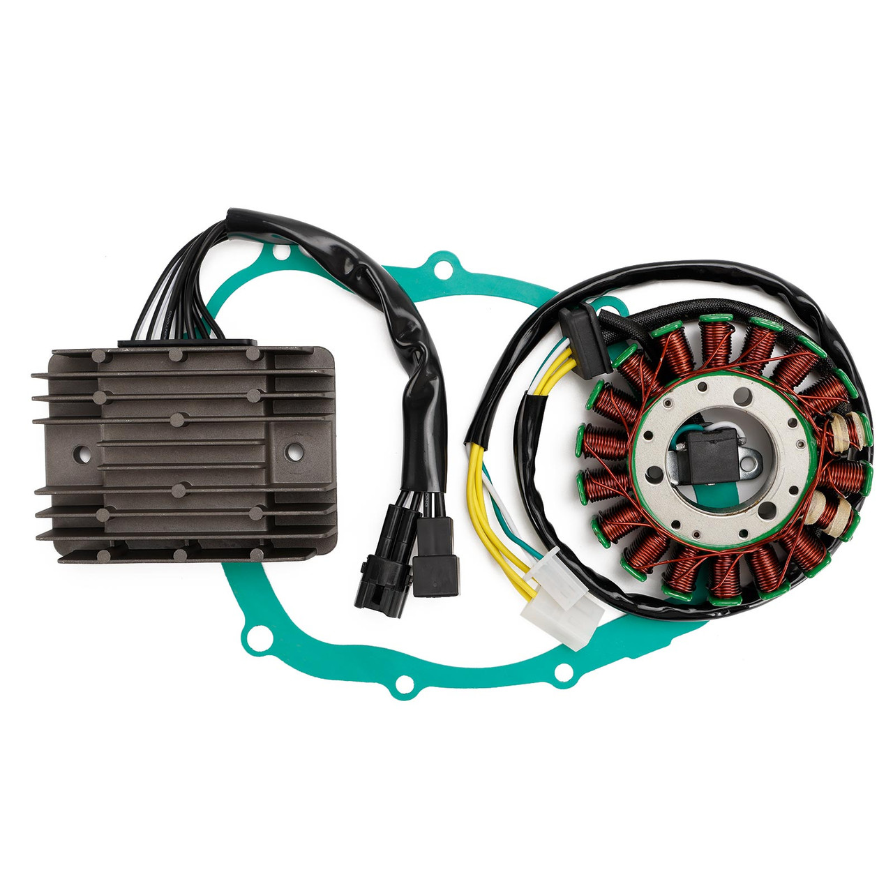 Magneto Stator + Voltage Rectifier + Gasket For Suzuki DL650 V-Strom 650 A 17-22